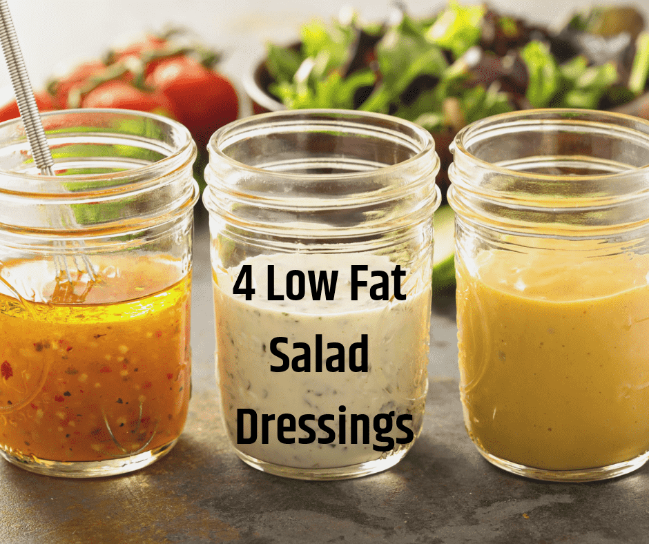 4 Low Fat Salad Dressings â Thumper Massager