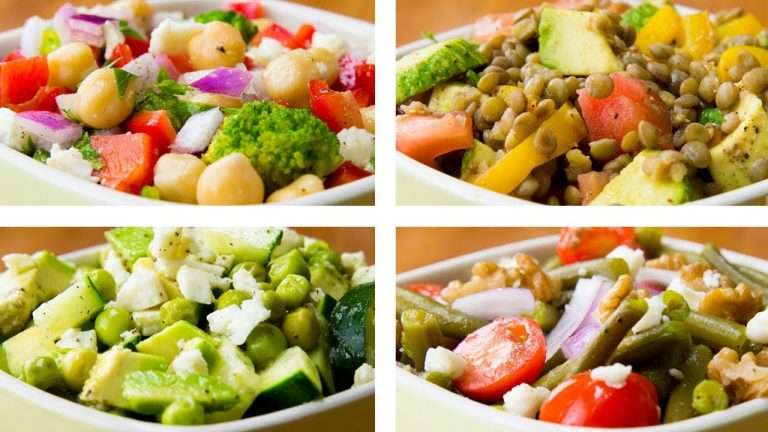 4 Vegetable Salad Recipes For Weight Loss
