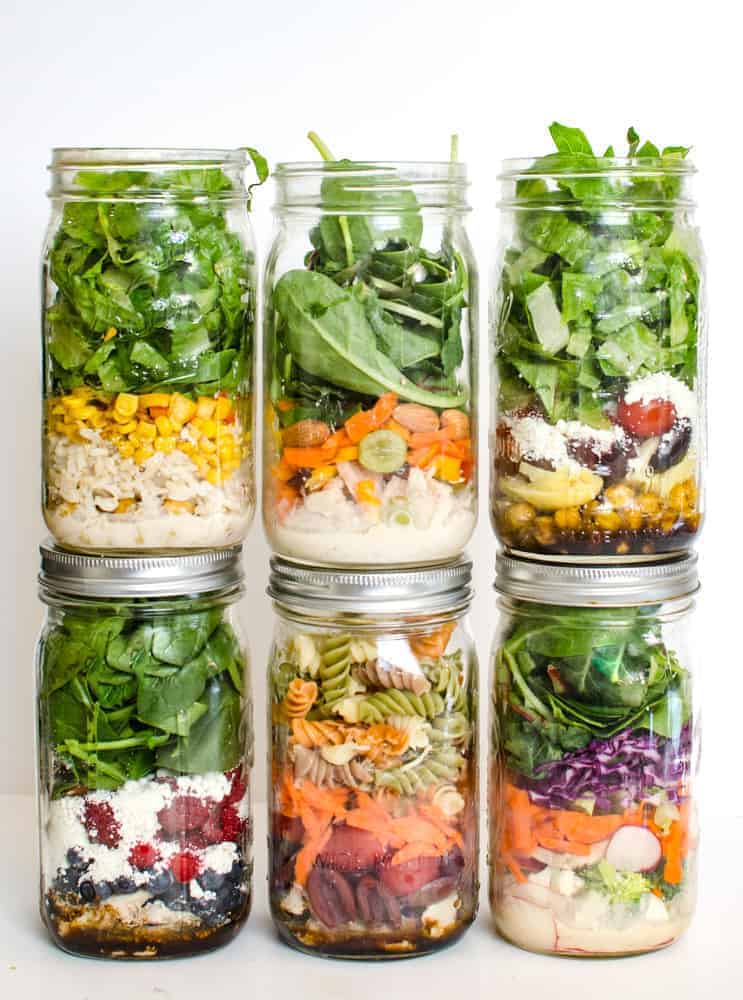 6 Simple Salad in a Jar Recipes