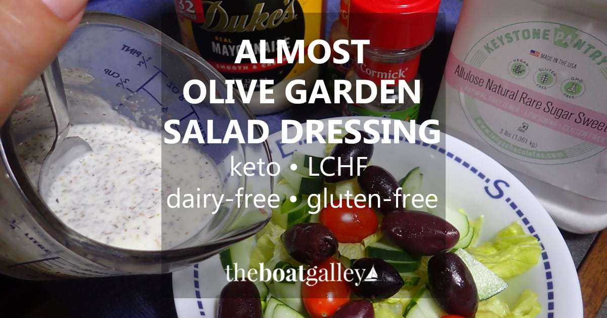Almost Olive Garden Salad Dressing