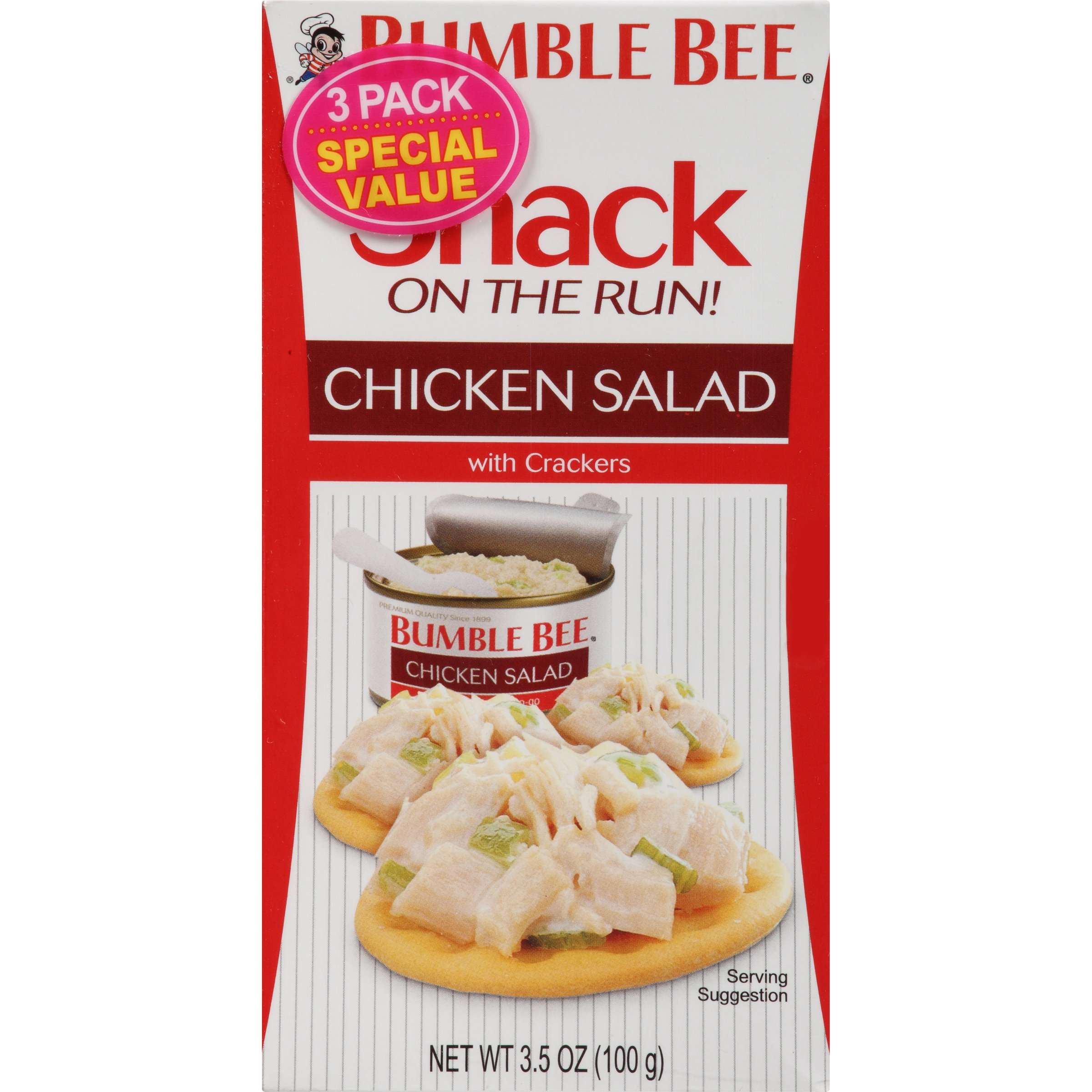 Amazon.com : Bumble Bee Lunch on The Run Kit, Chicken ...