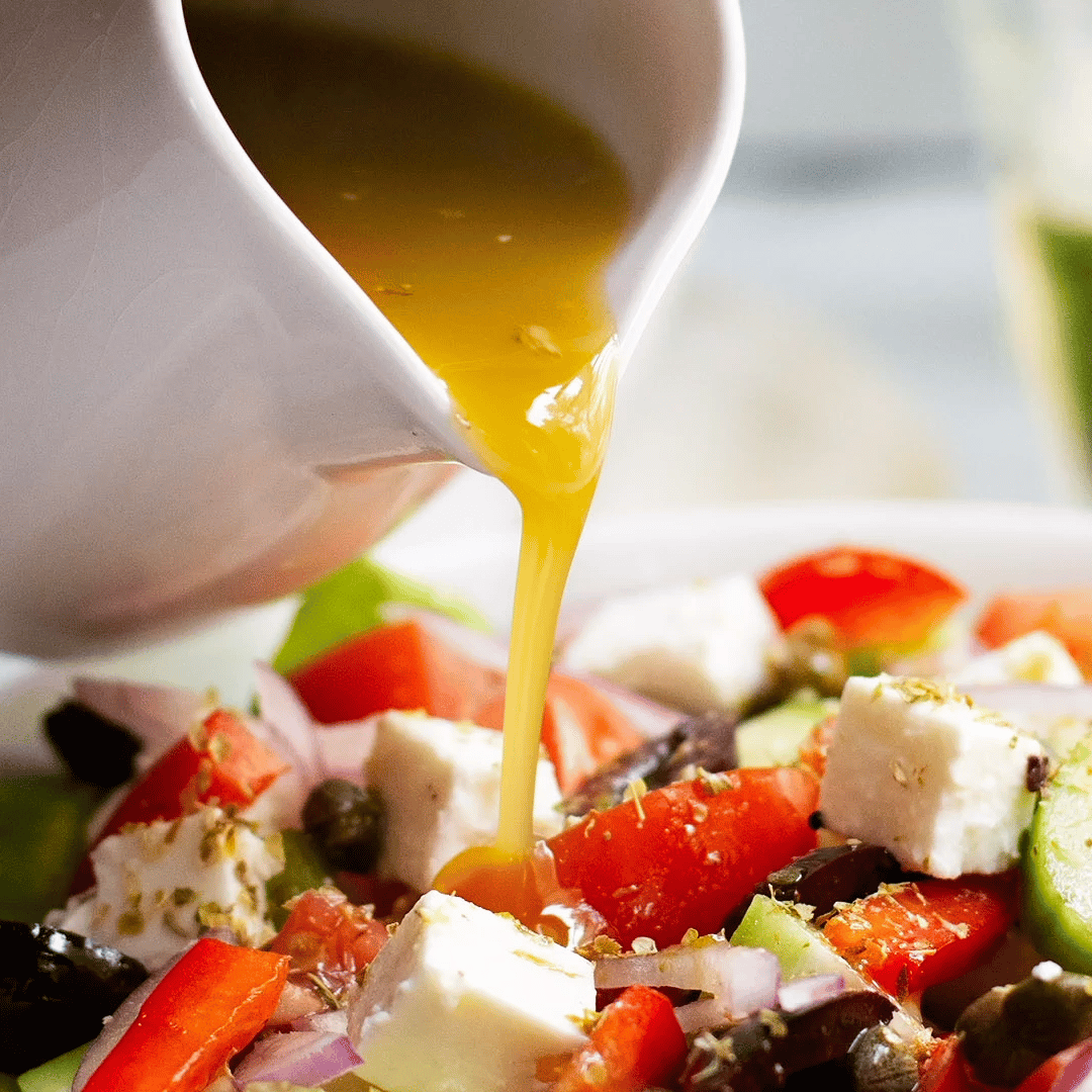 An easy and healthy authentic Greek Salad Dressing recipe made with ...