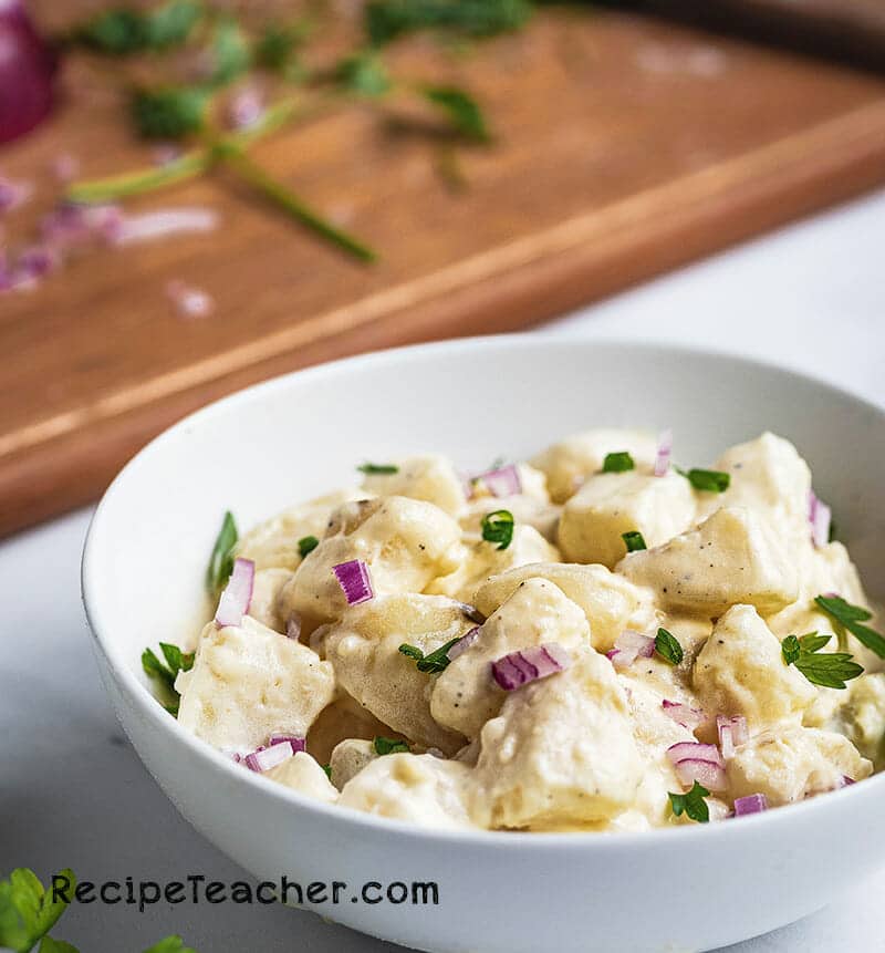 Best Easy Instant Pot Potato Salad (no egg)