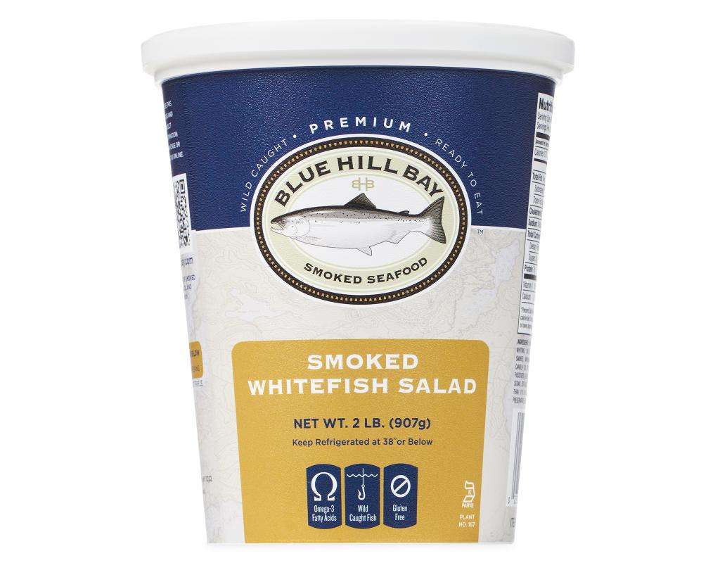 Blue Hill Bay Smoked Whitefish Salad 32 oz.