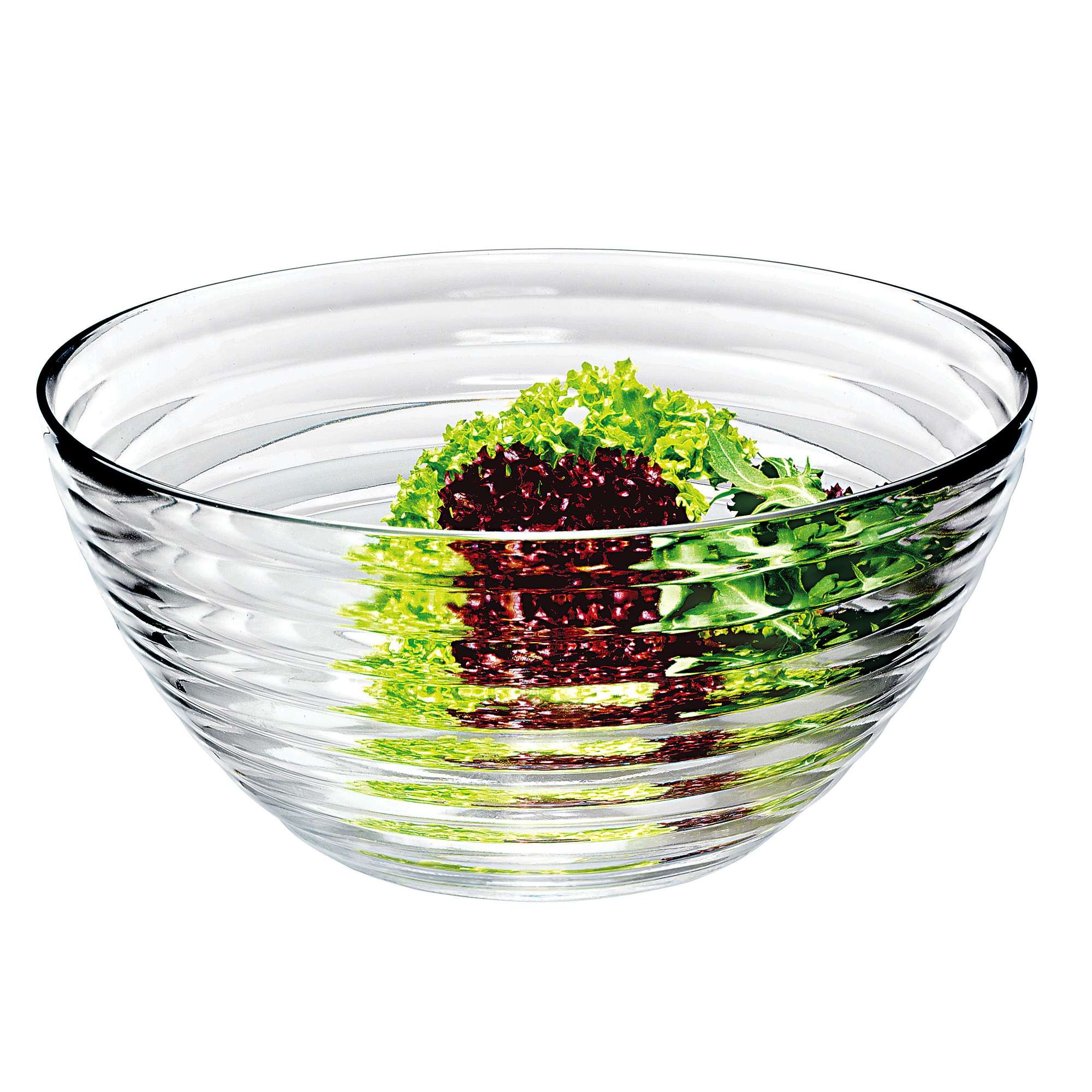 Bormioli Rocco Viva Glass Clear Serving Salad Bowl Mixing Classic ...