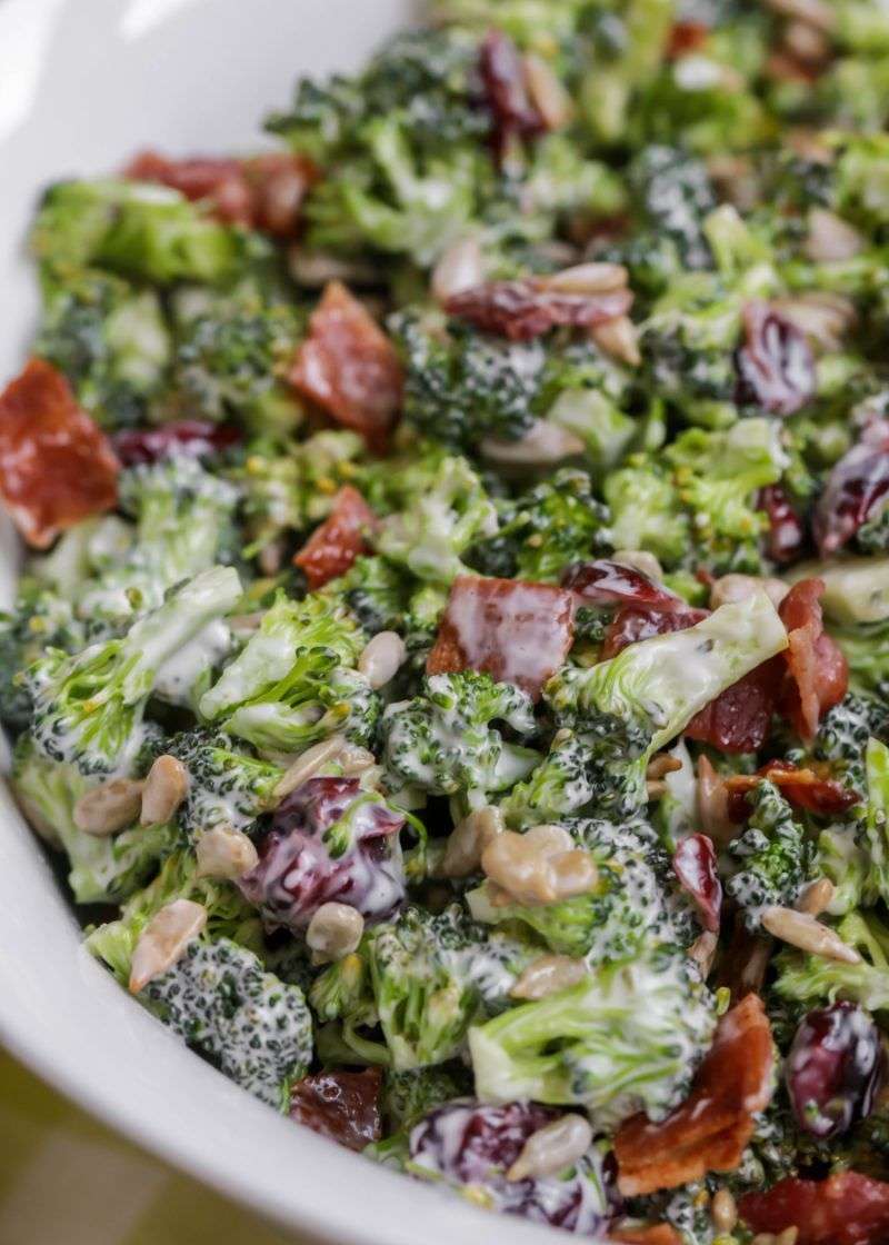 Broccoli Salad with Homemade Dressing (+VIDEO)