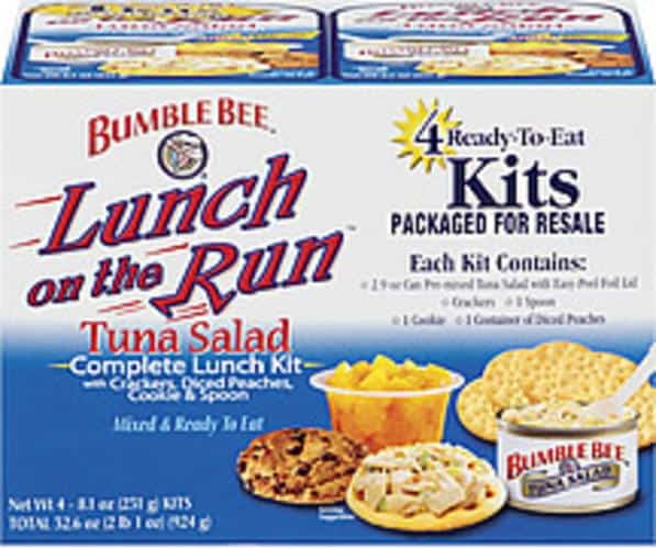 Bumble Bee Ready to Eat Complete Lunch Kit 32.6 Oz Tuna Salad