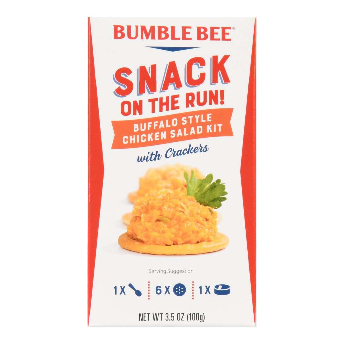 Bumble Bee Snack On The Run! Buffalo Style Chicken Salad with Crackers ...