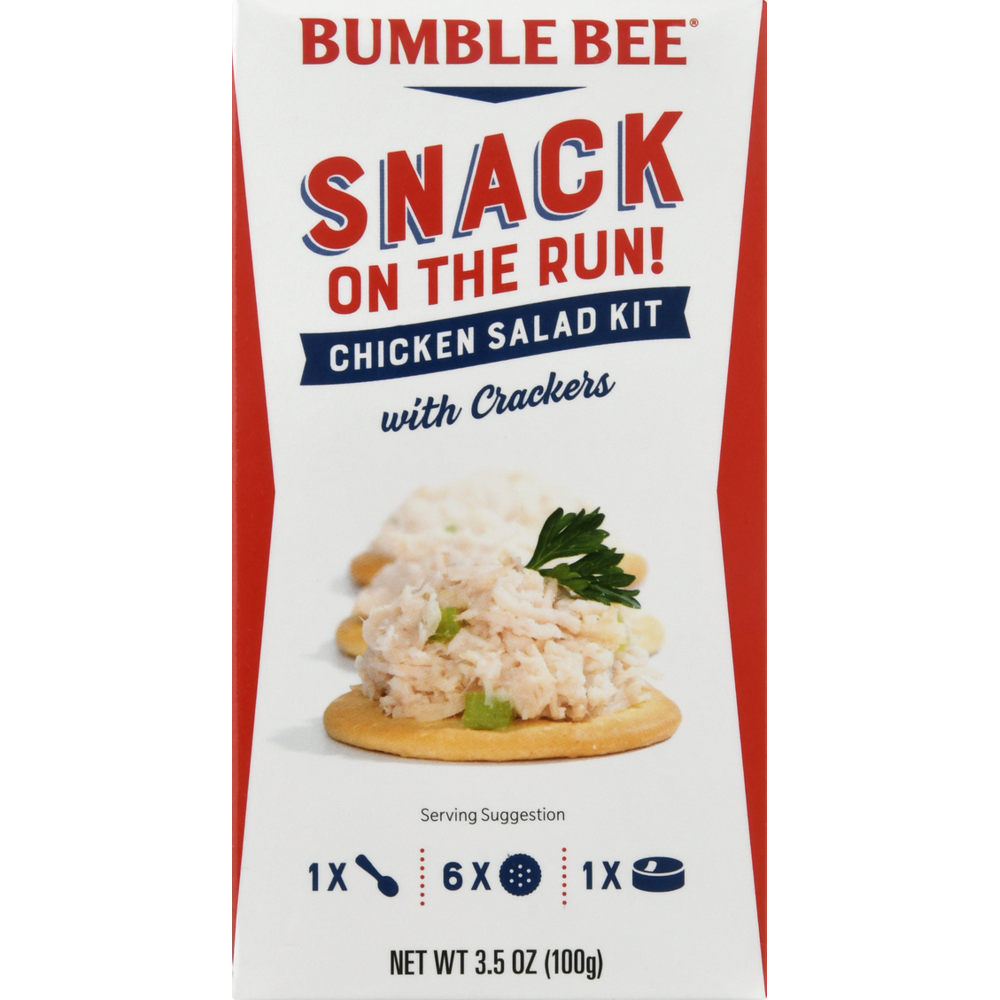 Bumble Bee Snack on the Run! Chicken Salad Kit with Crackers 3.5 oz ...