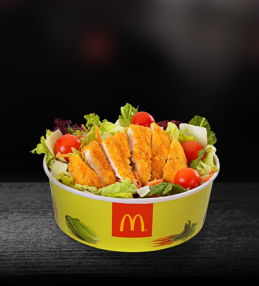 Caesar Crispy Chicken Salad