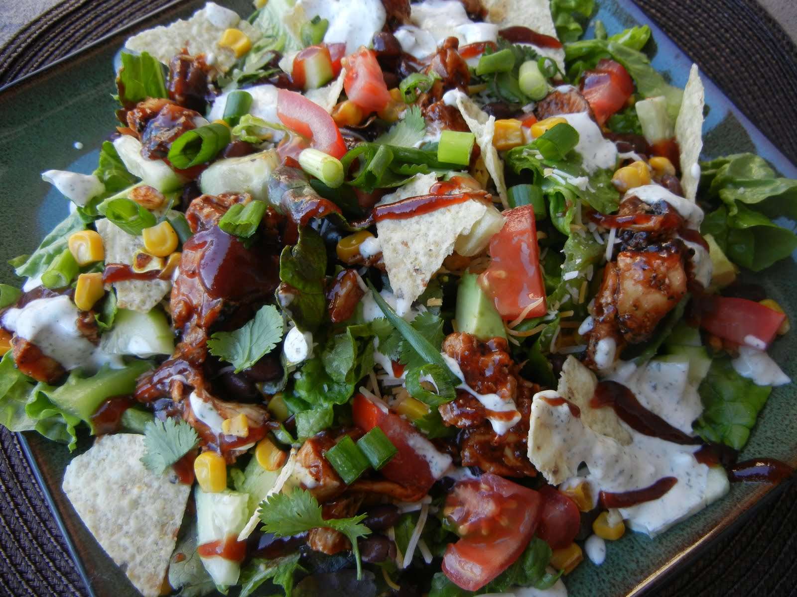 California Pizza Kitchen BBQ Chicken Chopped Salad