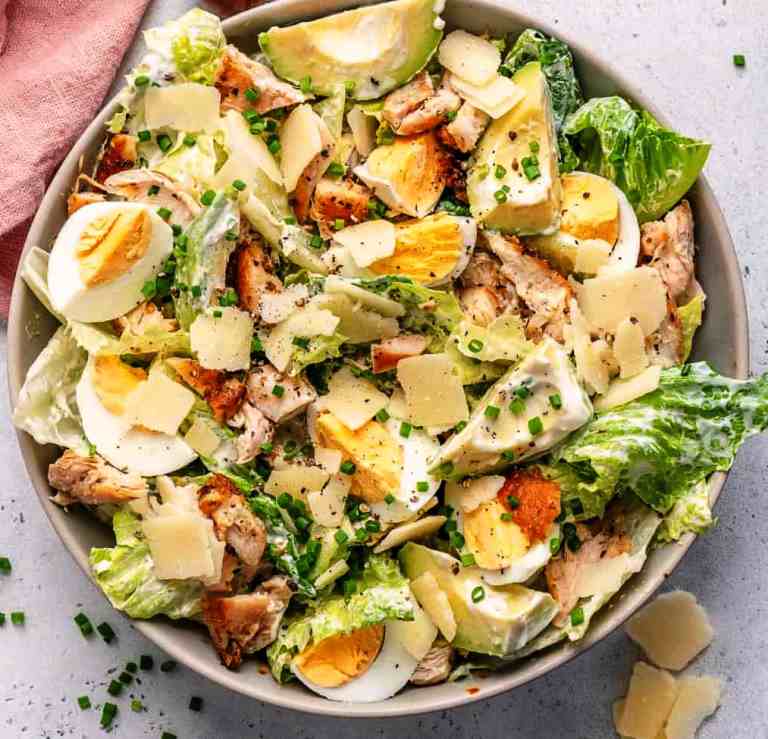 Chicken caesar salad recipe and real story of caesar salad