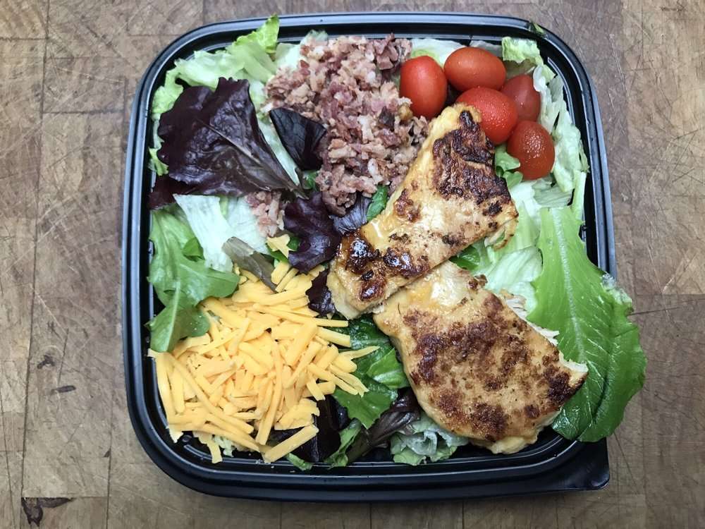 Chicken Club Salad (Grilled)