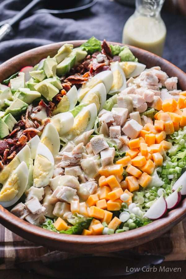 Chicken Cobb Salad With Cobb Salad Dressing