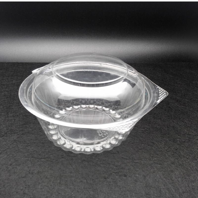 China Transparent Reusable Take Away Disposable Plastic Salad Bowl with ...