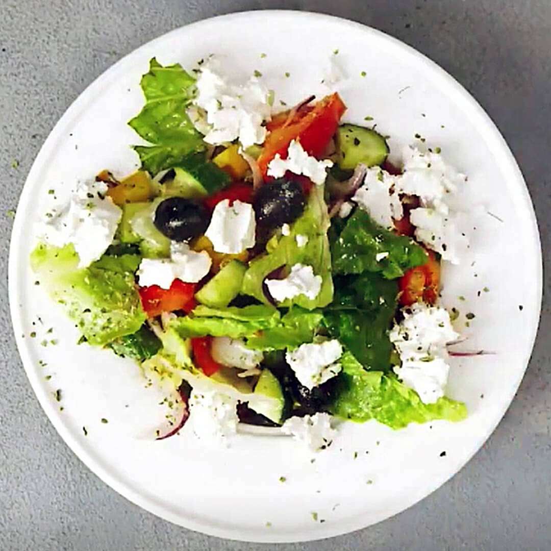 Chopped Greek Healthy Salad