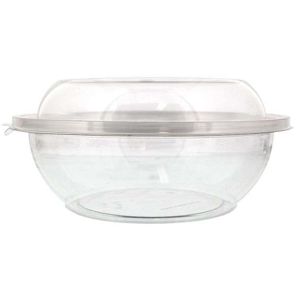 Clear Plastic Salad Bowls with lids