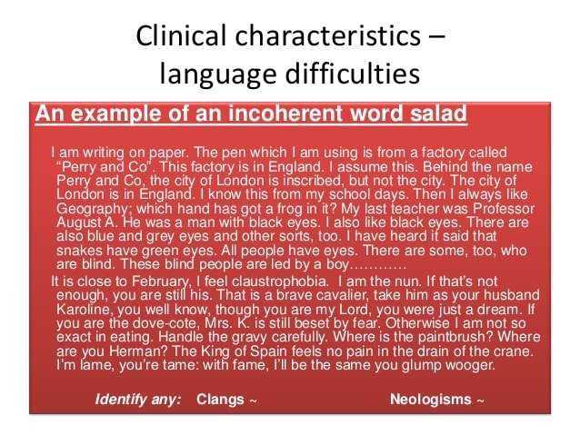 Clinical characteristics