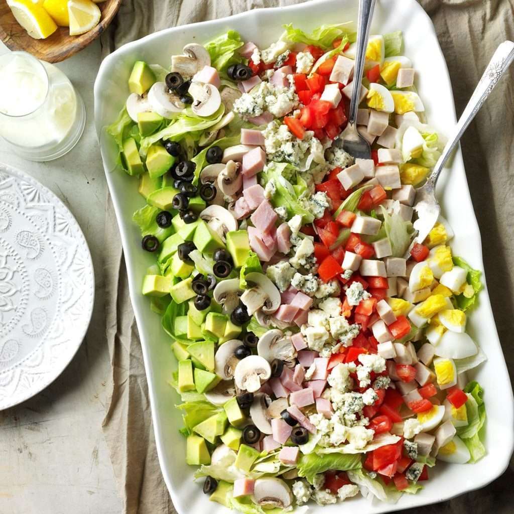 Cobb Salad with Chili