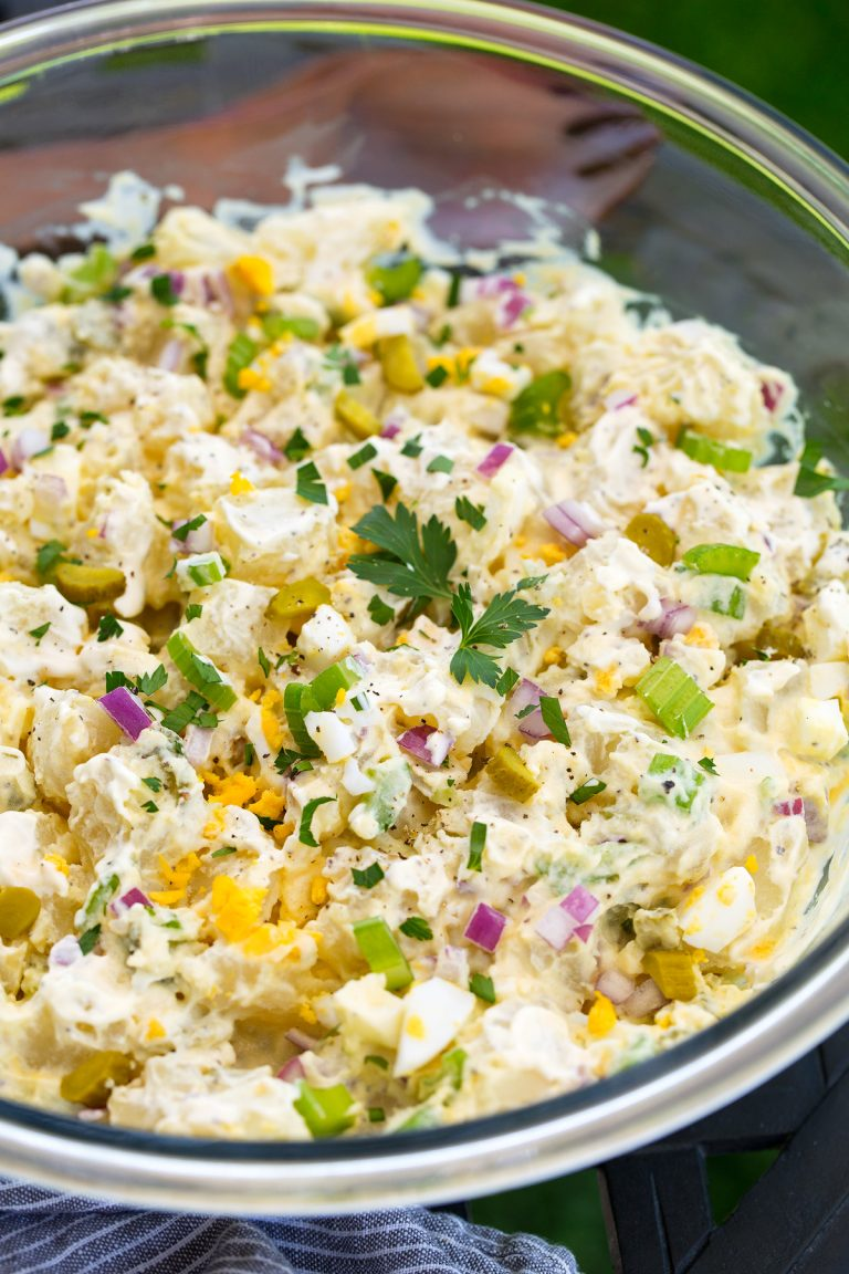 Creamy Egg Potato Salad Recipe