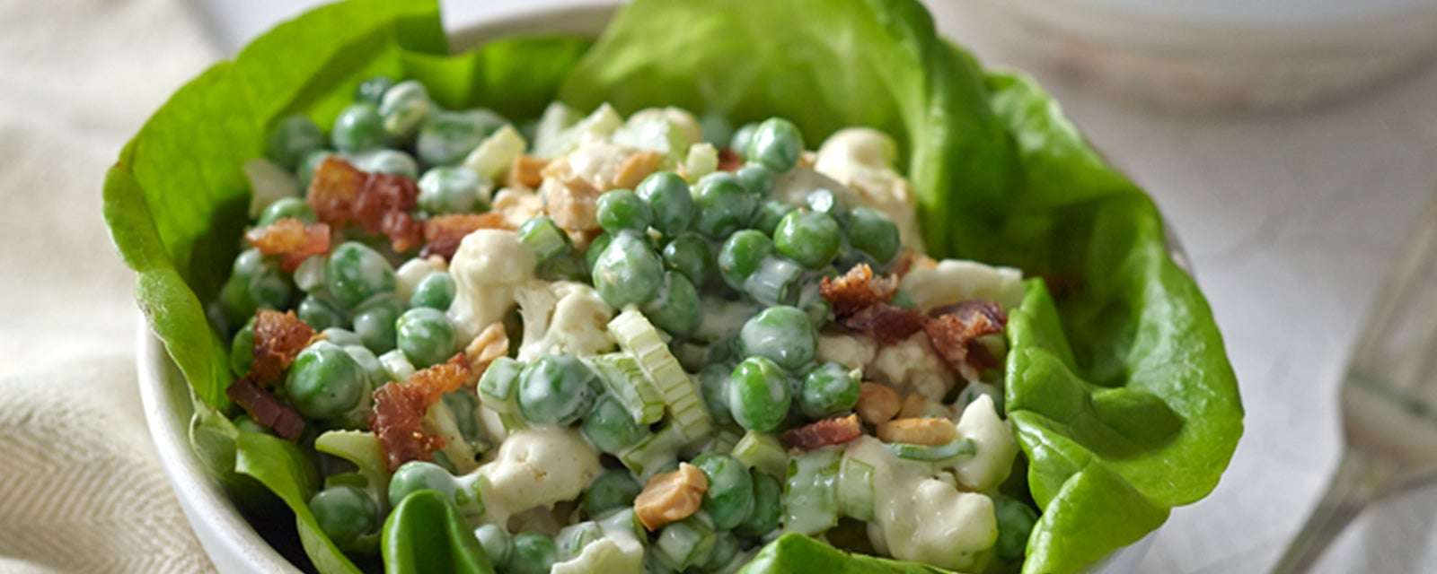 Crunchy Pea Salad Recipe