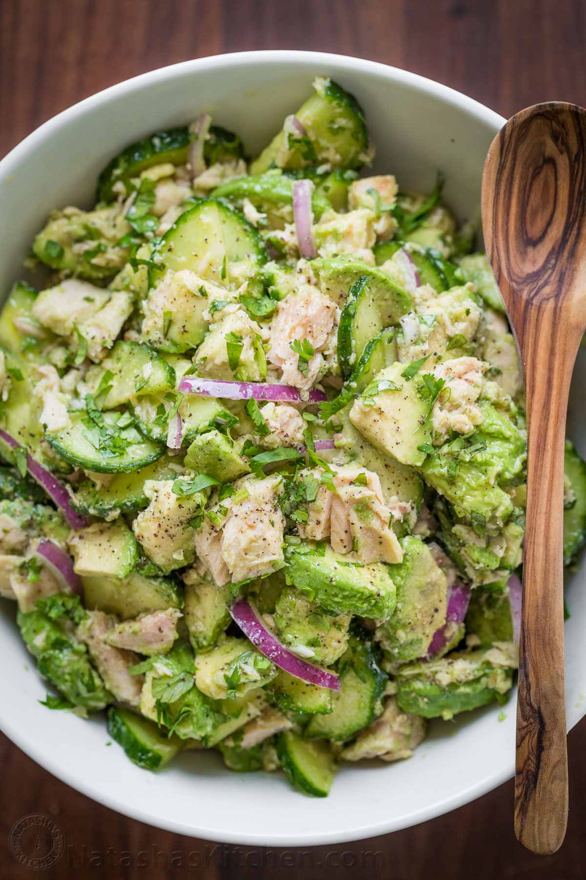Delicious Healthy And Flavorful Avocado Tuna Salad Recipe ...