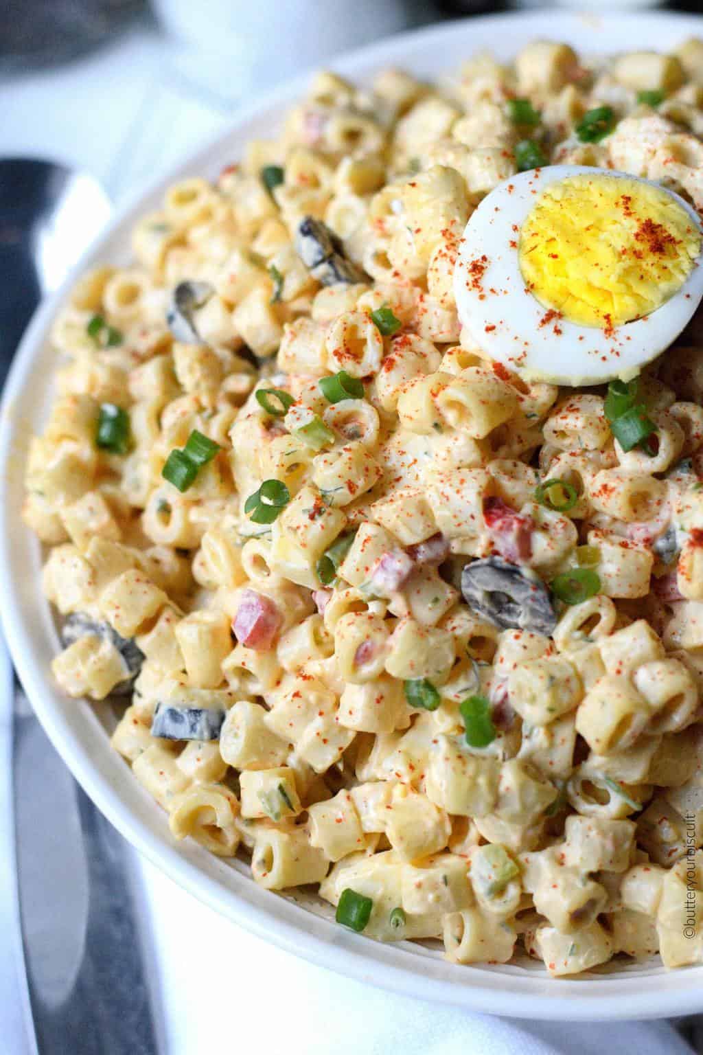 Deviled Egg Macaroni Salad Recipe