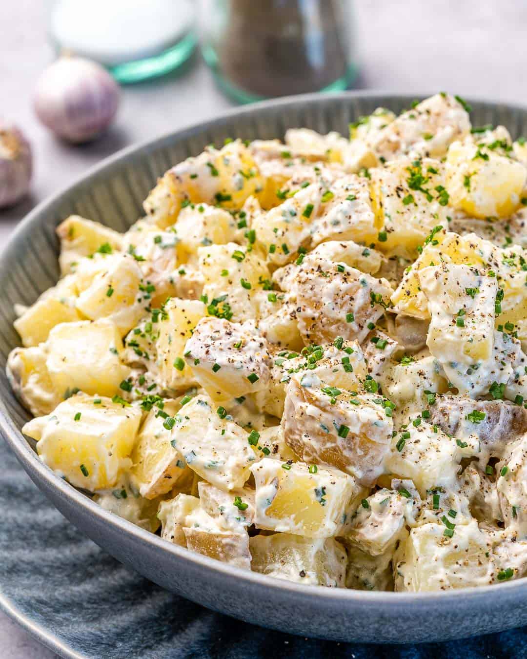 Easy and Healthy Mustard Potato Salad