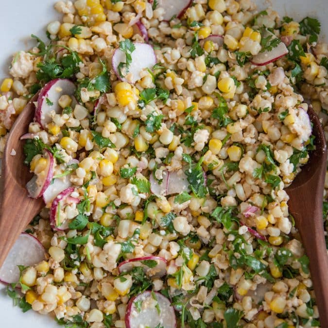 easy corn salad with mayo
