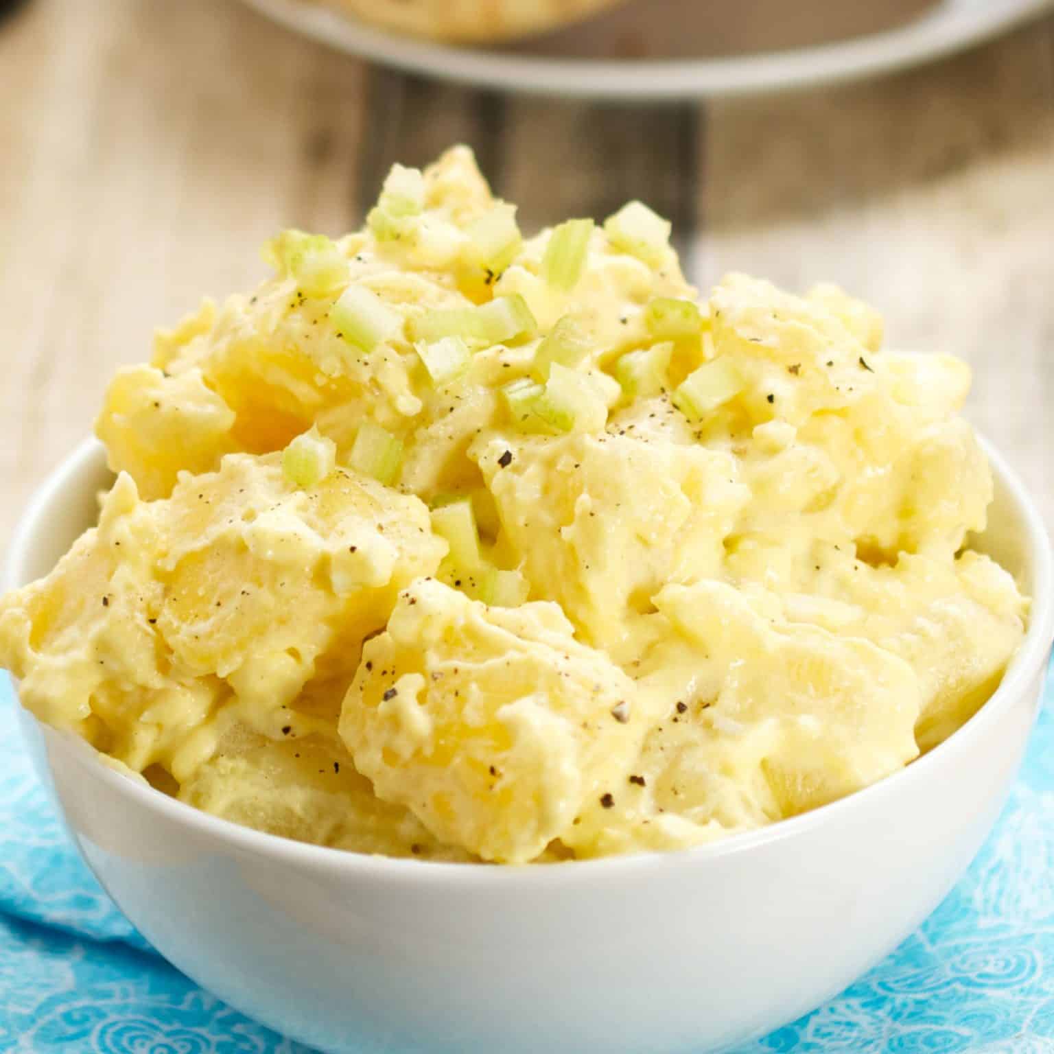 Easy Homemade Amish Potato Salad Recipe