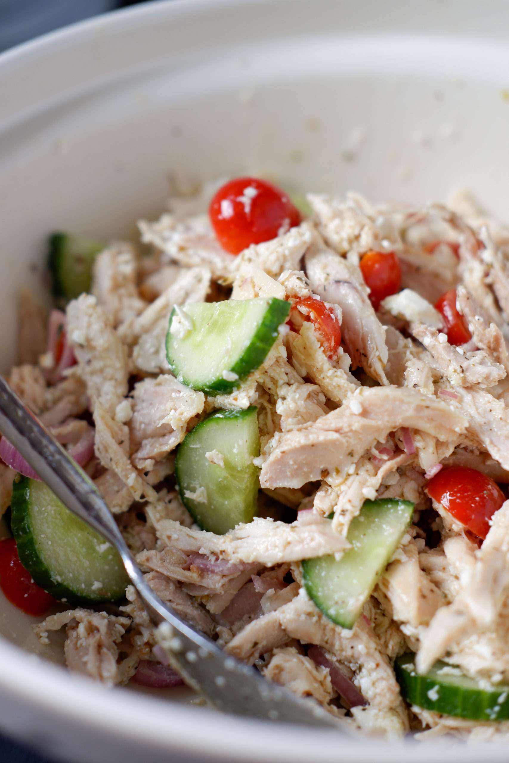 Easy Rotisserie Chicken Salad
