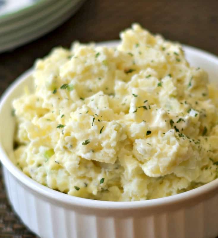Easy Simple Classic Potato Salad