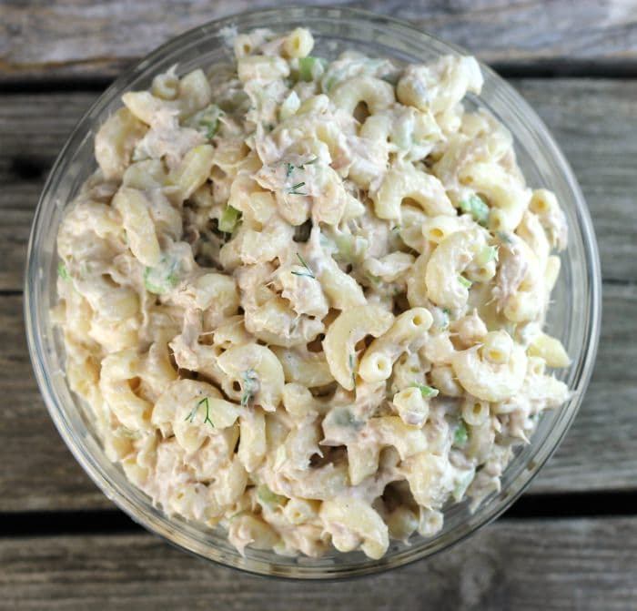 Easy Tuna Macaroni Salad