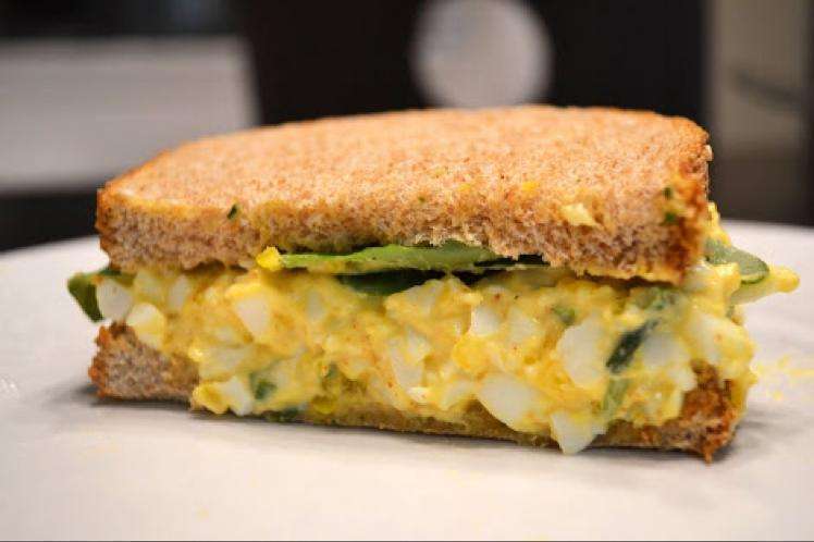Egg Salad Sandwich Recipe and Nutrition
