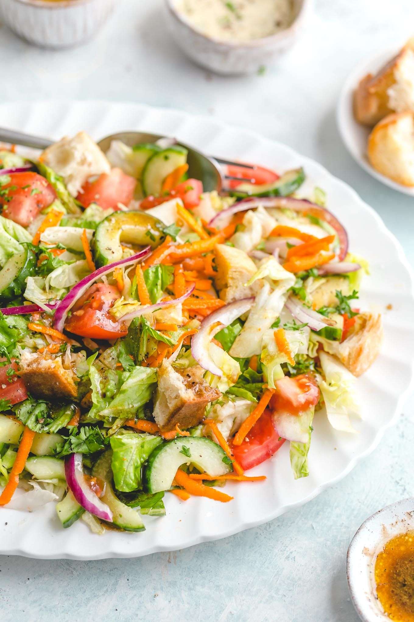Everyday Side Salad with Balsamic Vinaigrette