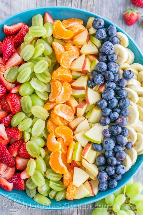 Fruit Salad Recipe, Healthy Fruit Salad with Honey Glaze