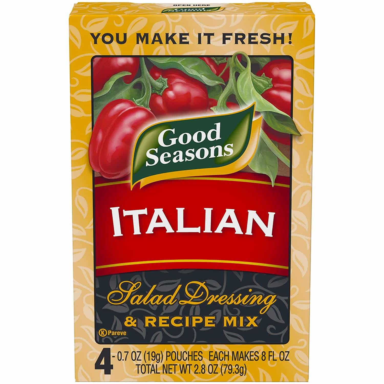 Good Seasons Italian Dry Salad Dressing and Recipe Mix, 4 ct
