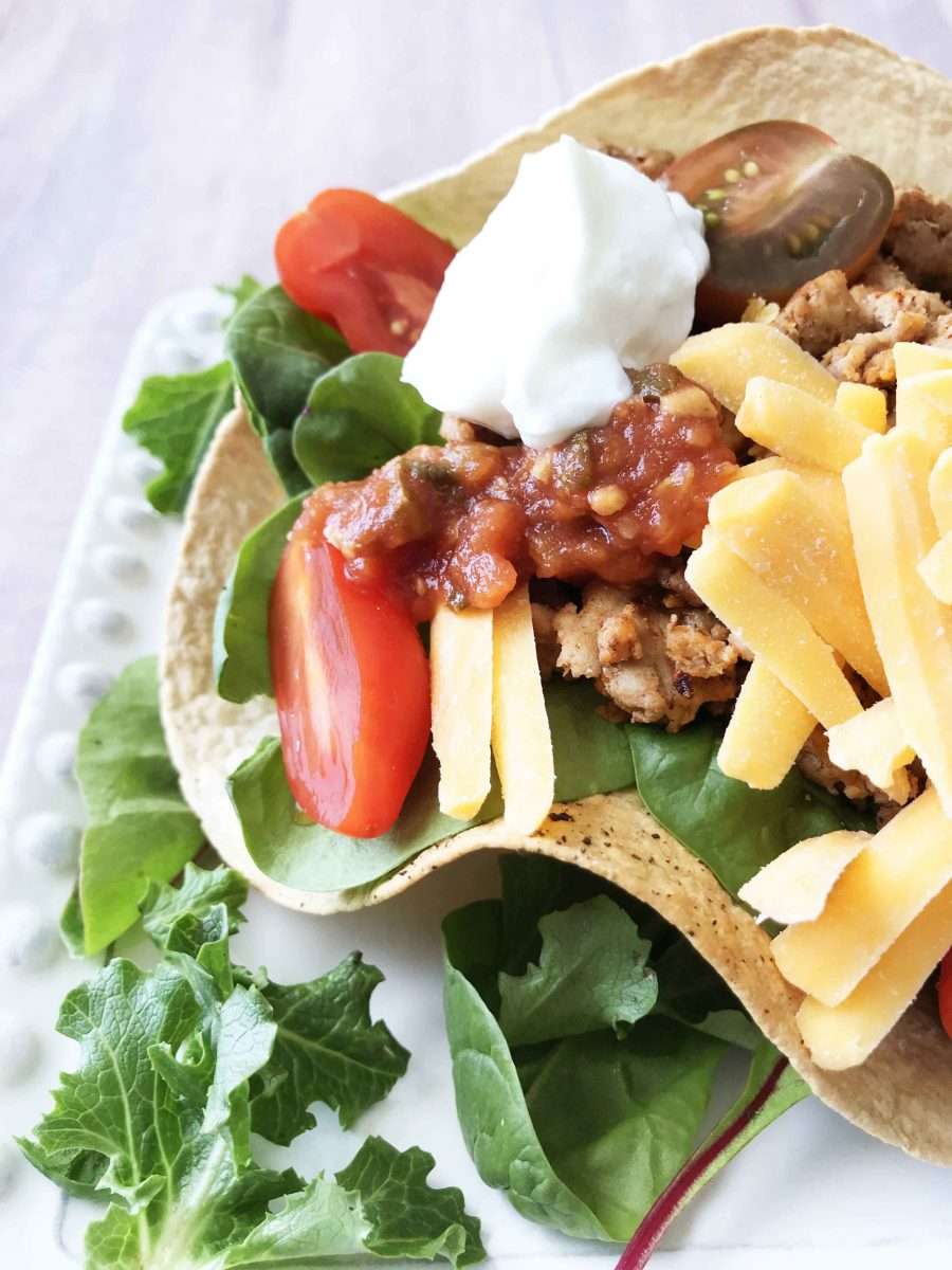 Healthified Taco Salad  The Skinny Fork
