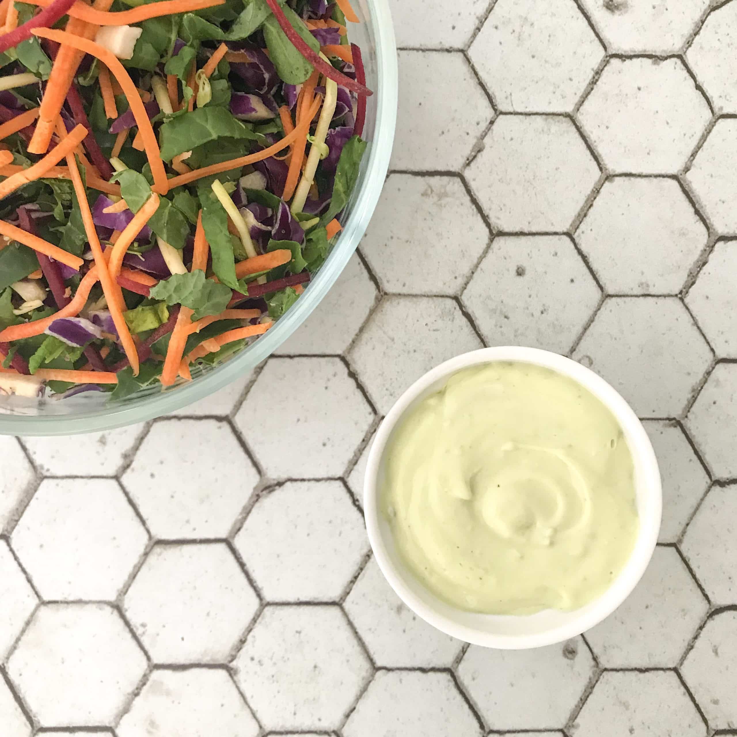 Healthy Creamy Salad Dressing