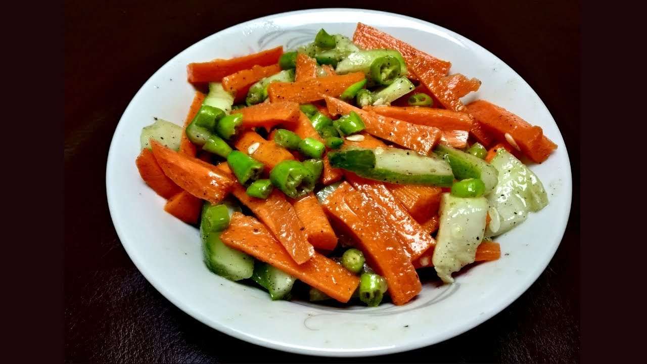 Healthy Cucumber Carrot Salad For Weight Loss