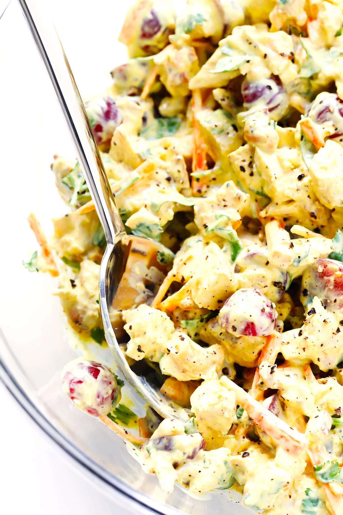 Healthy Curry Chicken Salad