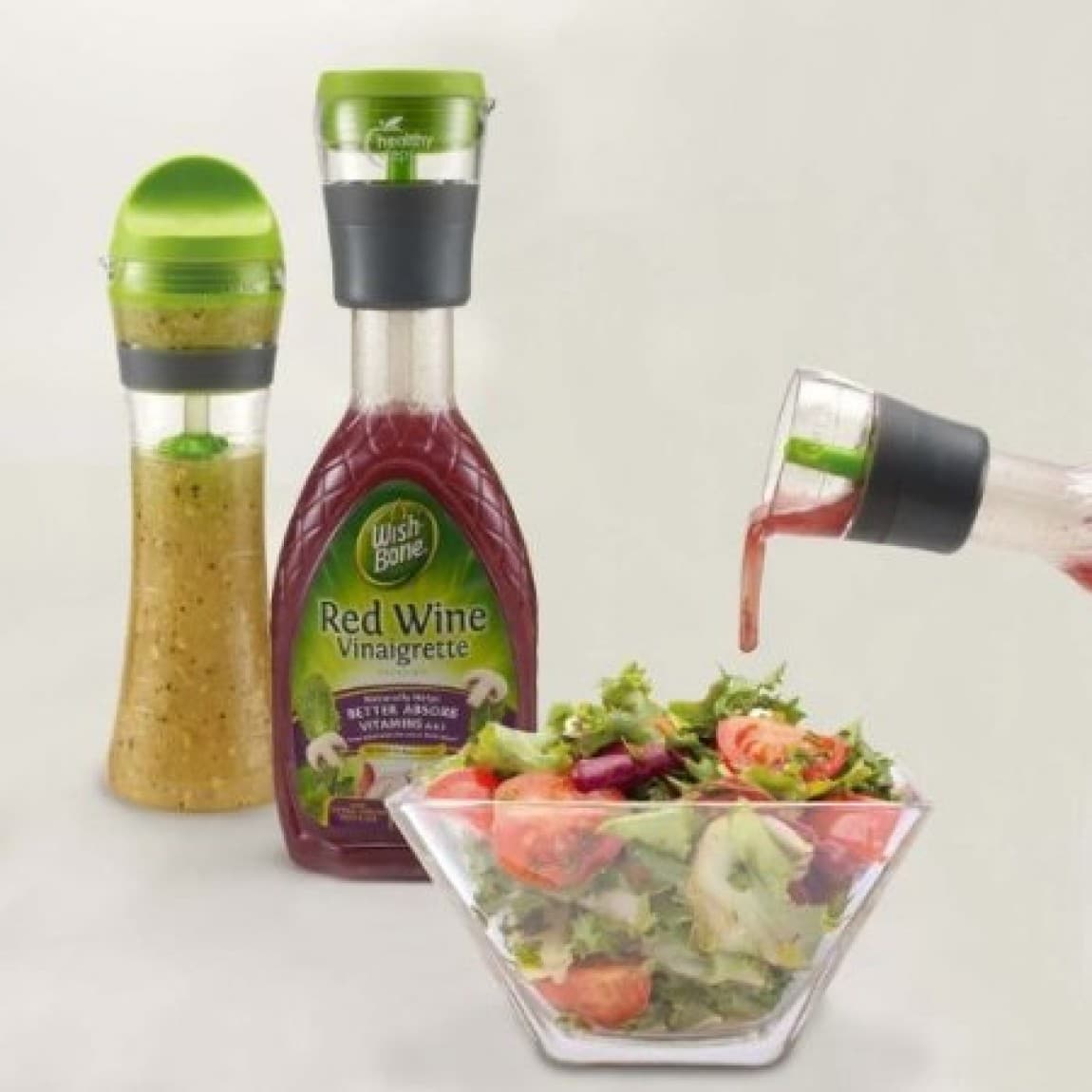 Healthy Steps Salad Dressing Portion Control Bottle Set â Gadgets Matrix