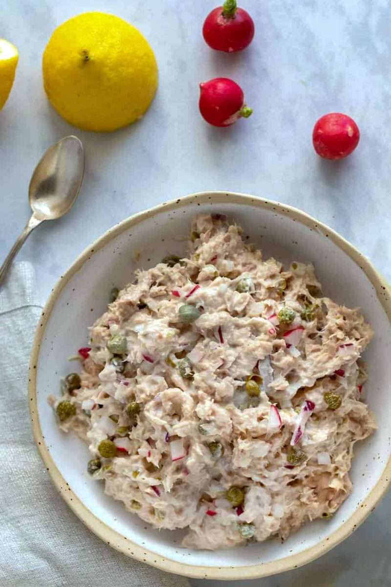 Healthy Tuna Salad (no mayo) l Panning The Globe