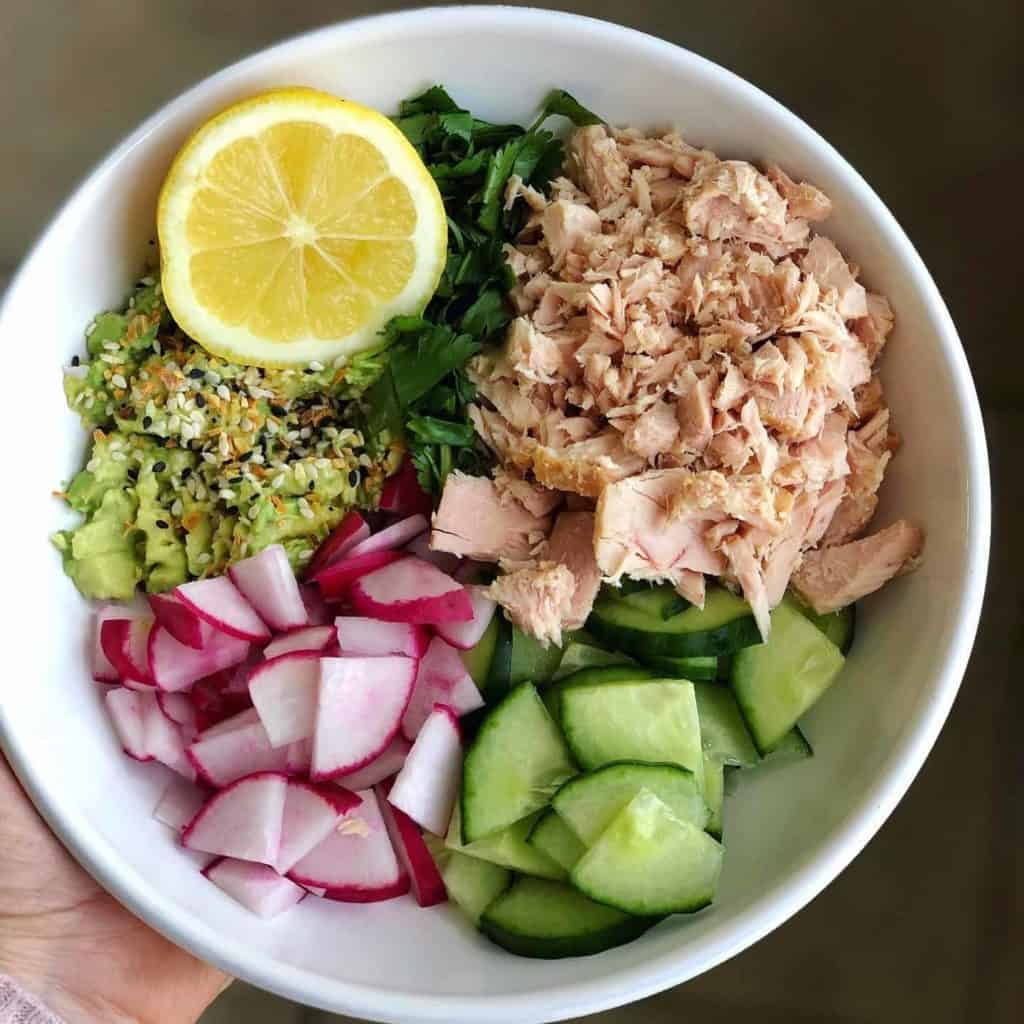 Healthy Tuna Salad (No Mayo Tuna Salad)