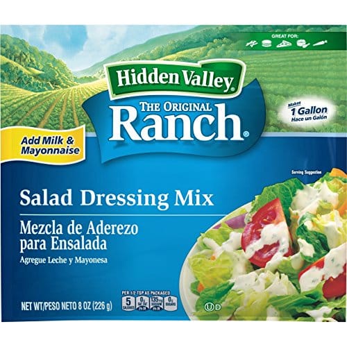 Hidden Valley Original Ranch Salad Dressing Mix, Gluten Free
