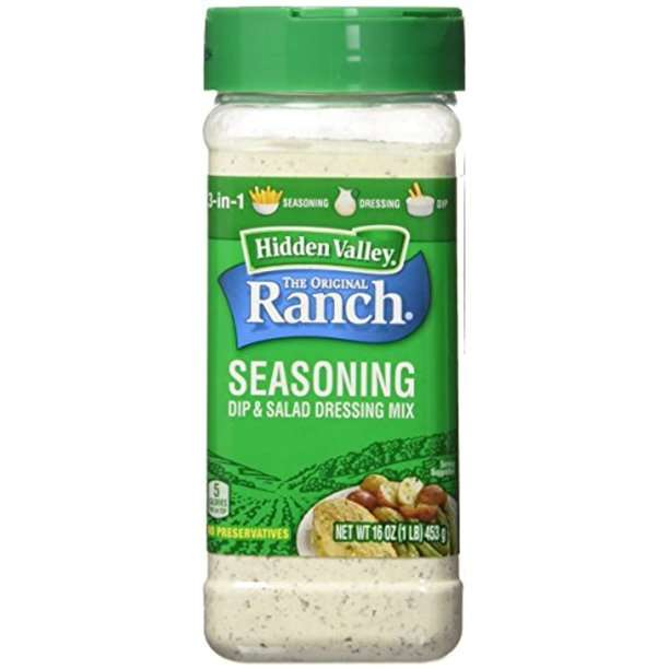 Hidden Valley Original Ranch Seasoning and Salad Dressing Mix, 16 Ounce ...