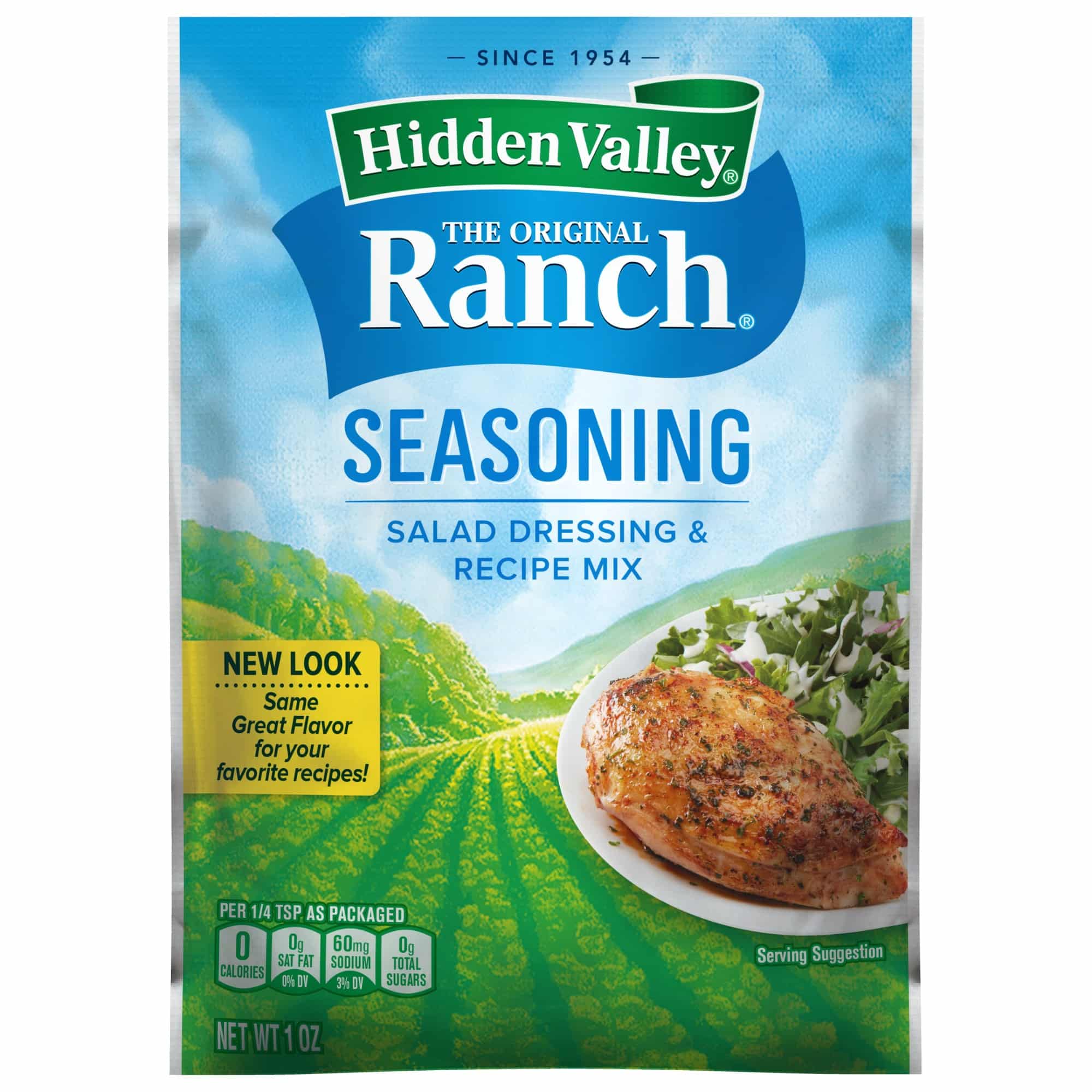 Hidden Valley Ranch Salad Dressing &  Seasoning Mix 28g (1oz)