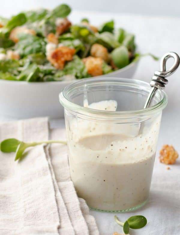 Homemade Caesar Salad Dressing