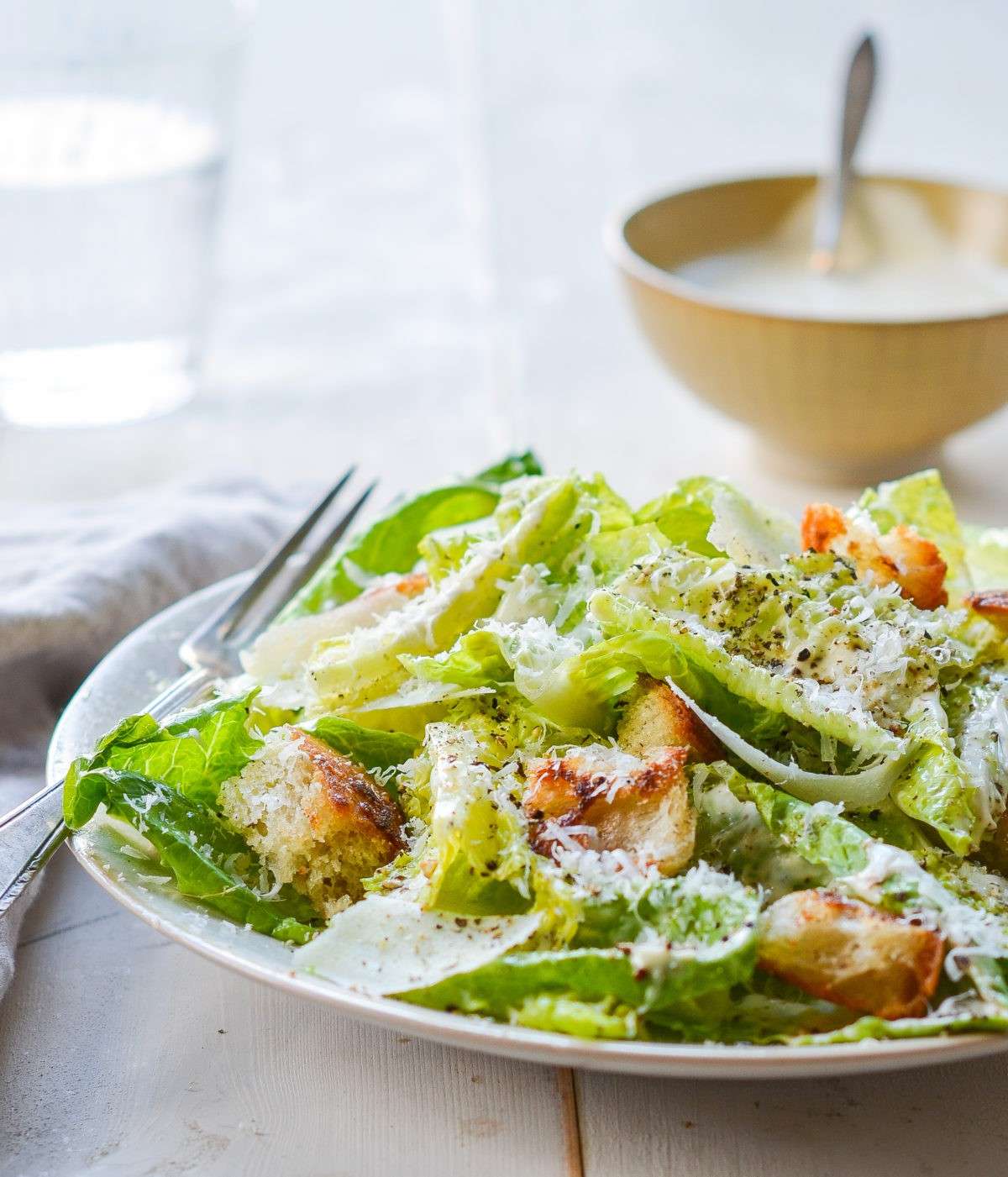 Homemade Caesar Salad Dressing from Mayonnaise