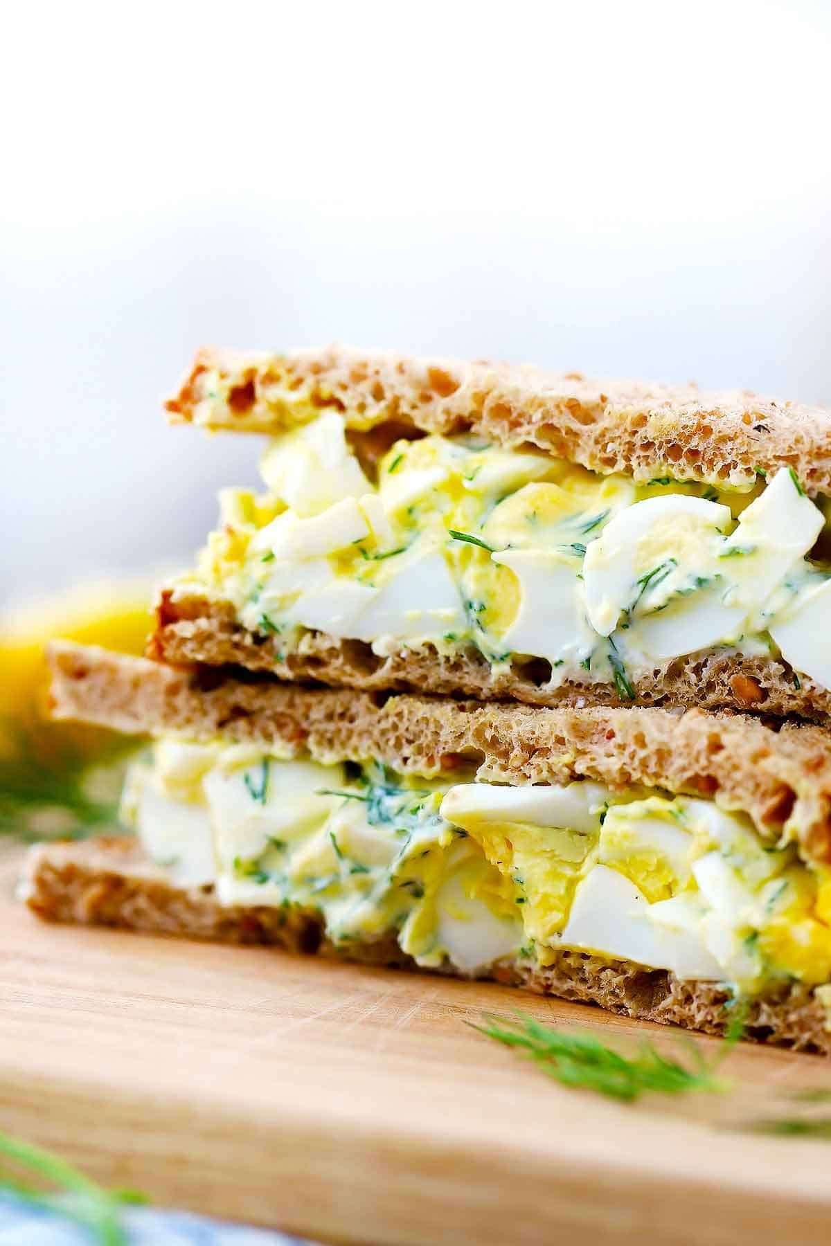 How Many Calories In An Egg Salad Sandwich On Rye Bread ...